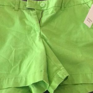 Crown & ivy, green, regular shorts